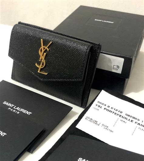 ysl uptown card holder|ysl card holders.